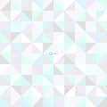 Miniatyrbillede 8 af 8: Origin Wallcoverings tapet trekanter pastellilla, mintgrønt, skinnende sølvgråt og pastelblåt 53 cm x 10,05 m