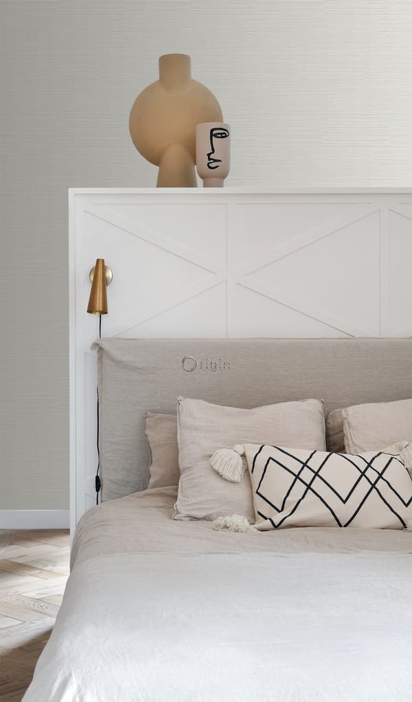 Origin Wallcoverings tapet grove retro naturstenblokke i halvstensforbandt off-hvidt 53 cm x 10,05 m