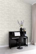 Miniatyrbild 6 av 8: Origin Wallcoverings tapet kalksten i halvstensmur beige 53 cm x 10,05 m