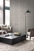 Miniatyrbild 5 av 8: Origin Wallcoverings tapet kalksten i halvstensmur ljusgrått 53 cm x 10,05 m