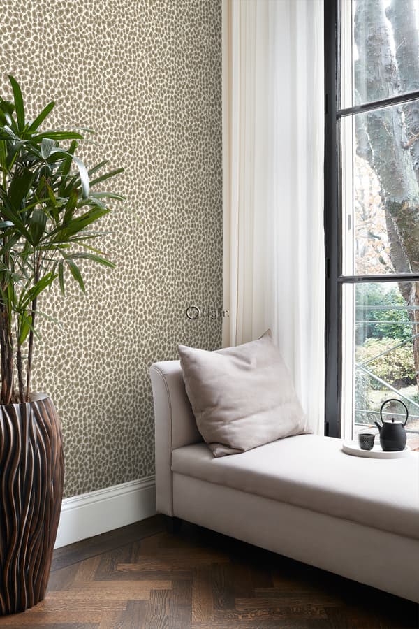 Origin Wallcoverings tapet leopardskind beige 53 cm x 10,05 m