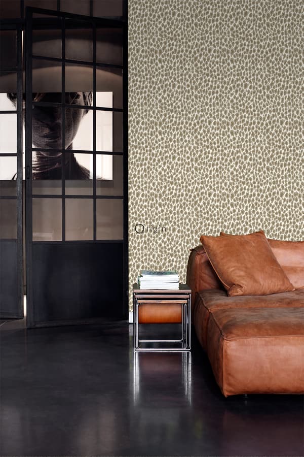 Origin Wallcoverings tapet leopardskind beige 53 cm x 10,05 m
