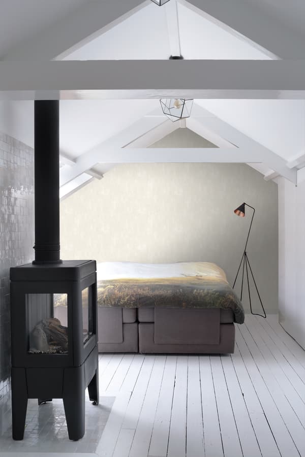 ESTAhome tapet malerisk virkning beige - 148732 - 0,53 x 10,05 m