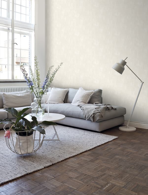 ESTAhome tapet malerisk virkning beige - 148732 - 0,53 x 10,05 m