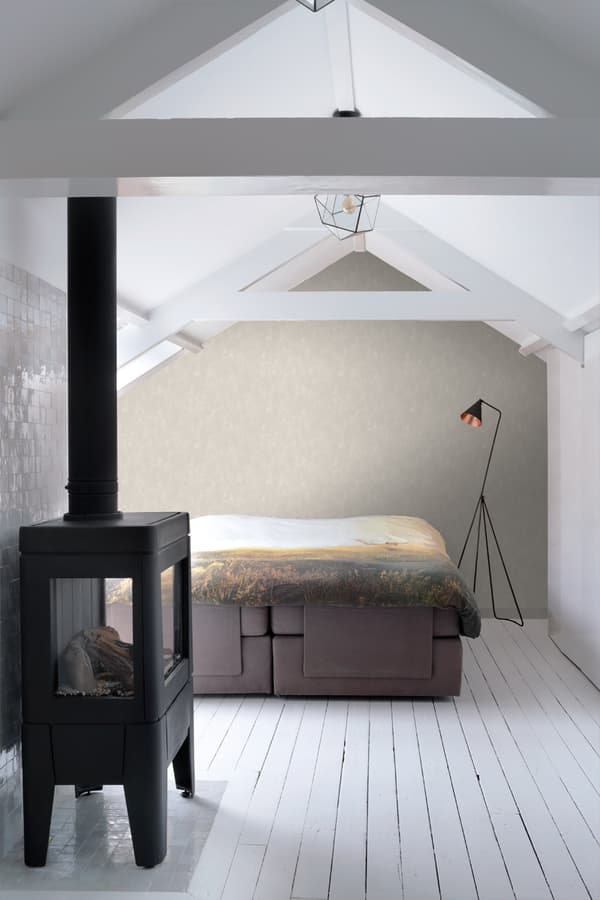ESTAhome tapet enfärgad med målningseffekt beige 0,53 x 10,05 m