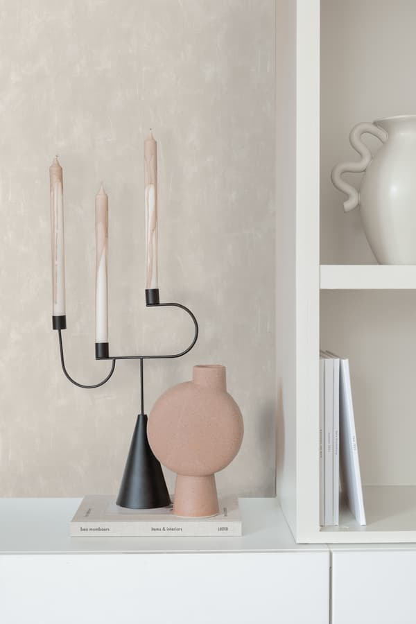 ESTAhome tapet enfärgad med målningseffekt beige 0,53 x 10,05 m
