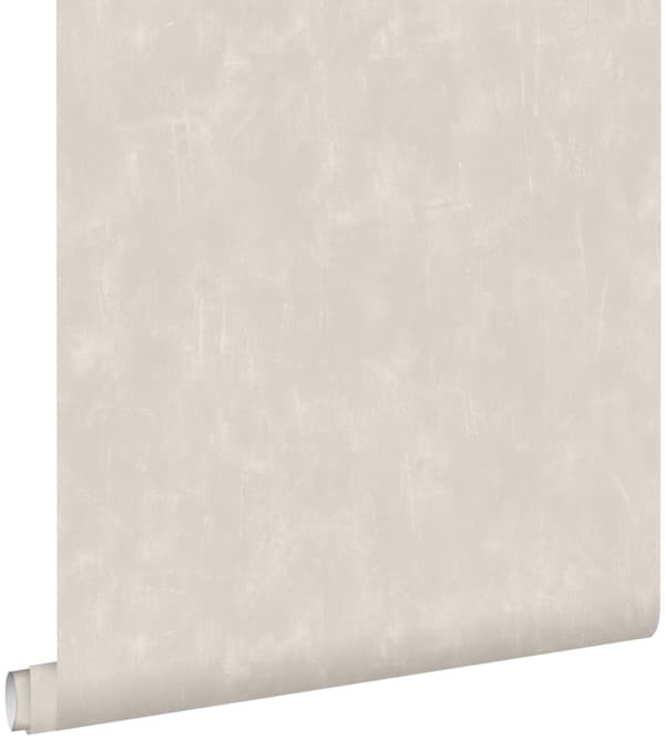 ESTAhome tapet enfärgad med målningseffekt beige 0,53 x 10,05 m