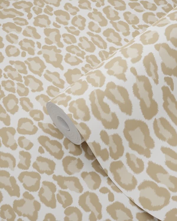 ESTAhome tapet leopardskind hjortefarvet 0,53 x 10,05 m
