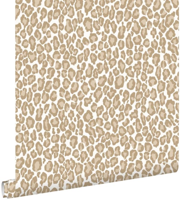 ESTAhome tapet leopardskind hjortefarvet 0,53 x 10,05 m