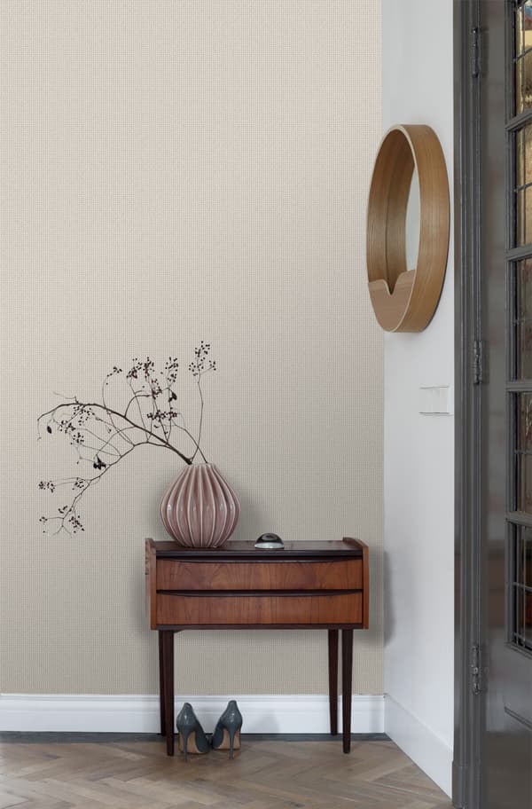 ESTAhome tapet broderi beige 53 cm x 10,05 m