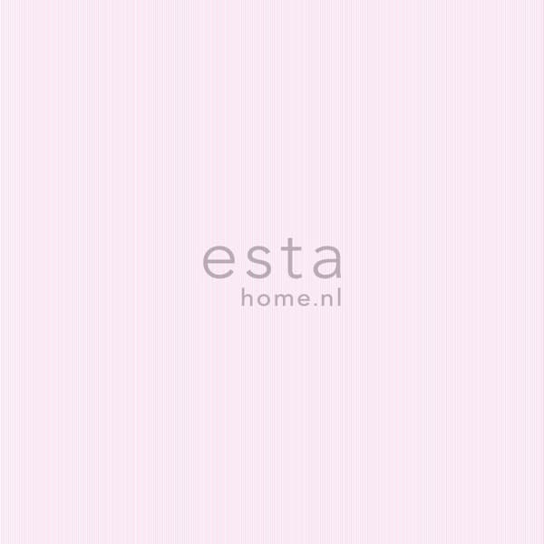 ESTAhome tapet fine striber lyserosa 53 cm x 10,05 m