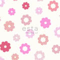 Miniatyrbild 5 av 6: ESTAhome tapet spets rosa 53 cm x 10,05 m