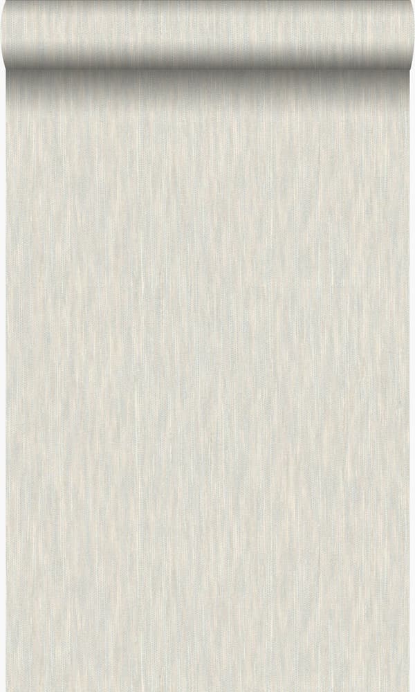 Origin Wallcoverings tapet gräsväv med linnestruktur glänsande beige 53 cm x 10,05 m
