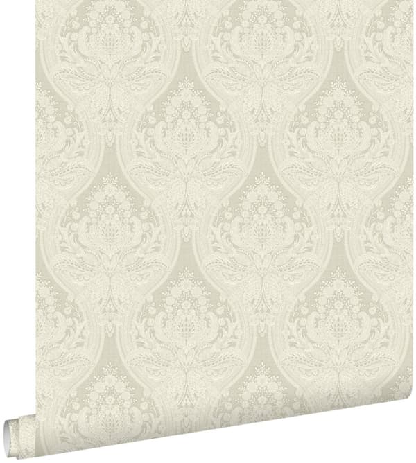 ESTAhome tapet barockmönster brunt 53 cm x 10,05 m