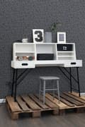 Miniatyrbild 2 av 8: ESTAhome tapet alla sporter gråblått 53 cm x 10,05 m
