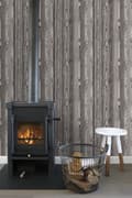 Miniatyrbild 3 av 8: ESTAhome tapet trämotiv mörkbrunt 53 cm x 10,05 m