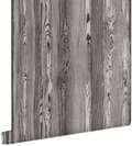Miniatyrbild 1 av 8: ESTAhome tapet trämotiv mörkbrunt 53 cm x 10,05 m