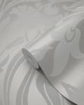 Miniatyrbild 5 av 7: Origin Wallcoverings tapet blommor grått 53 cm x 10,05 m