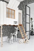 Miniatyrbild 6 av 8: ESTAhome tapet palmblad svart och vitt - 139008 - 0,53 x 10,05 m
