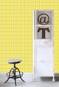 Miniatyrbillede 4 af 7: ESTAhome tapet rombemotiv gul 53 cm x 10,05 m