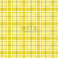 Miniatyrbillede 6 af 7: ESTAhome tapet rombemotiv gul 53 cm x 10,05 m