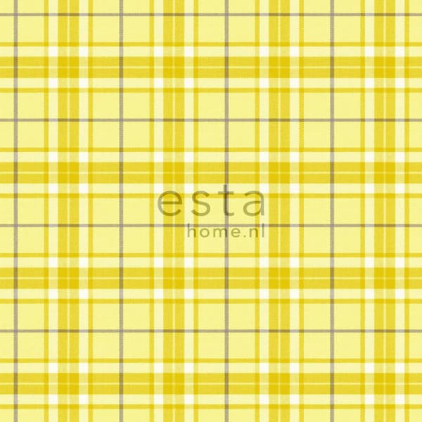 ESTAhome tapet rombemotiv gul 53 cm x 10,05 m