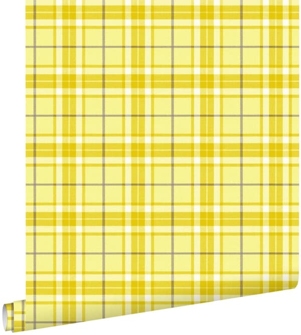 ESTAhome tapet rombemotiv gul 53 cm x 10,05 m