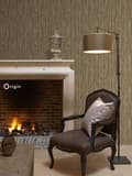 Miniatyrbillede 6 af 8: Origin Wallcoverings tapet striber skinnende kobberbrunt 53 cm x 10,05 m