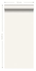 Miniatyrbild 7 av 7: ESTAhome tapet jeanstygstruktur vitt 53 cm x 10,05 m