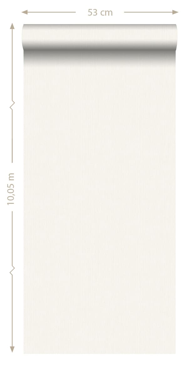 ESTAhome tapet jeanstygstruktur vitt 53 cm x 10,05 m