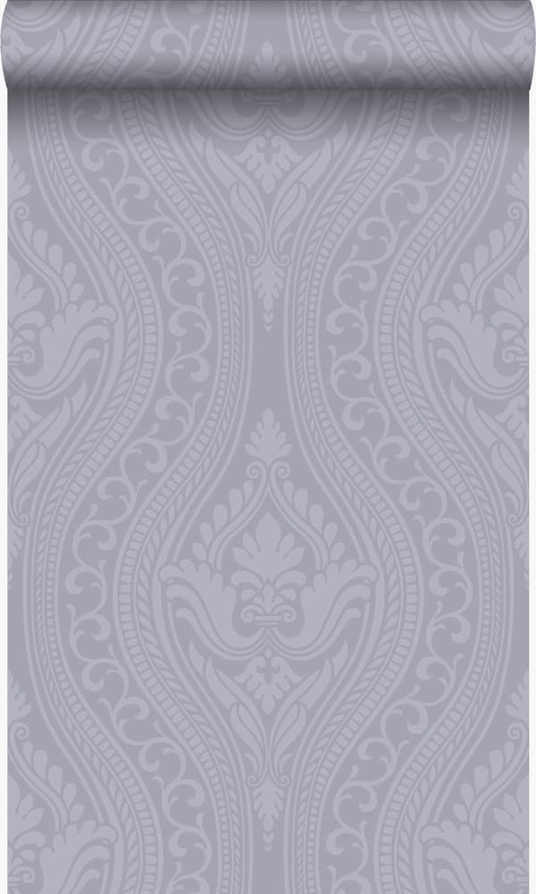 Origin Wallcoverings tapet ornament lilla og gråt 53 cm x 10,05 m