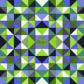 Miniatyrbild 5 av 6: Origin Wallcoverings tapet kubism grönt 53 cm x 10,05 m