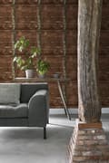 Miniatyrbild 6 av 8: ESTAhome tapet metallplåtar rostbrunt 53 cm x 10,05 m