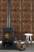 Miniatyrbild 7 av 8: ESTAhome tapet metallplåtar rostbrunt 53 cm x 10,05 m