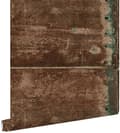 Miniatyrbild 1 av 8: ESTAhome tapet metallplåtar rostbrunt 53 cm x 10,05 m