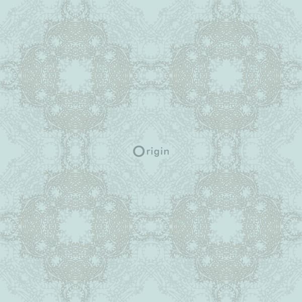 Origin Wallcoverings tapet grafisk form havgrønt 53 cm x 10,05 m