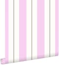 Miniatyrbild 1 av 7: ESTAhome tapet ränder rosa och brunt 53 cm x 10,05 m