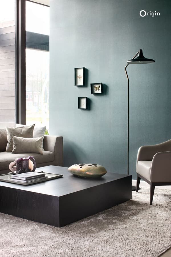 Origin Wallcoverings tapet djurmönster bensinblått 53 cm x 10,05 m