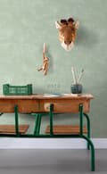 Miniatyrbild 7 av 8: ESTAhome tapet betonglook ljusgrönt 0,53 x 10,05 m
