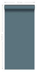 Miniatyrbild 5 av 5: Origin Wallcoverings tapet enfärgad turkost 53 cm x 10,05 m