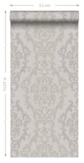 Miniatyrbild 8 av 8: Origin Wallcoverings tapet ornament mullvadsgrått 53 cm x 10,05 m