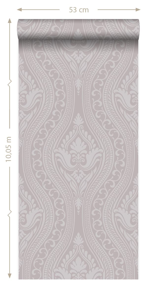 Origin Wallcoverings tapet ornament rosa 53 cm x 10,05 m