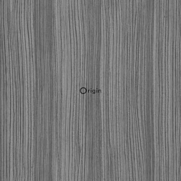Origin Wallcoverings tapet ränder mullvadsgrått - 347302 - 53 cm x 10,05 m