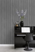Miniatyrbild 2 av 8: Origin Wallcoverings tapet ränder mullvadsgrått - 347302 - 53 cm x 10,05 m
