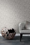 Miniatyrbild 5 av 8: Origin Wallcoverings tapet med struktur ljust grålila 53 cm x 10,05 m