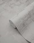 Miniatyrbild 6 av 8: Origin Wallcoverings tapet med struktur ljust grålila 53 cm x 10,05 m