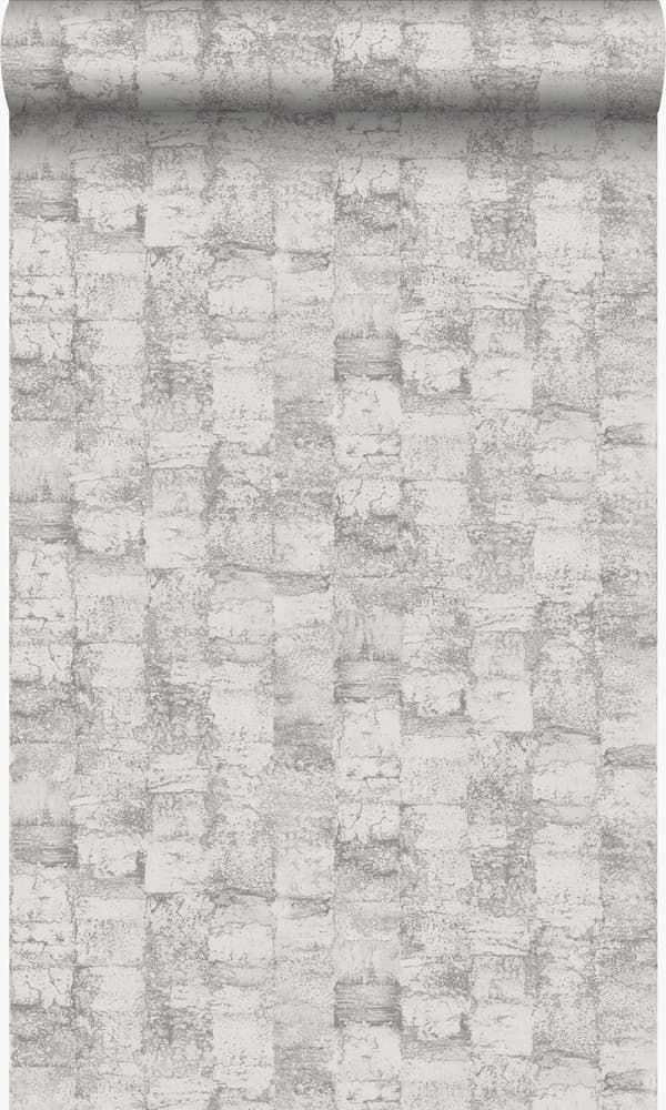 Origin Wallcoverings tapet med struktur ljust grålila 53 cm x 10,05 m