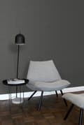 Miniatyrbild 8 av 8: ESTAhome tapet enfärgad linnestruktur mörkgrått 0,53 x 10,05 m