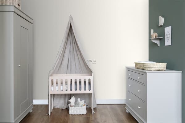 ESTAhome tapet fine prikker off-hvidt og lyserødt 53 cm x 10,05 m