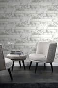 Miniatyrbillede 5 af 8: Origin Wallcoverings tapet marmorsten off-hvidt 53 cm x 10,05 m